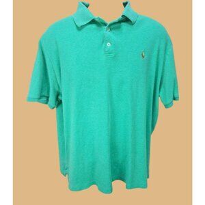 Polo Ralph Lauren Mens Classic Fit Green Polo XL
